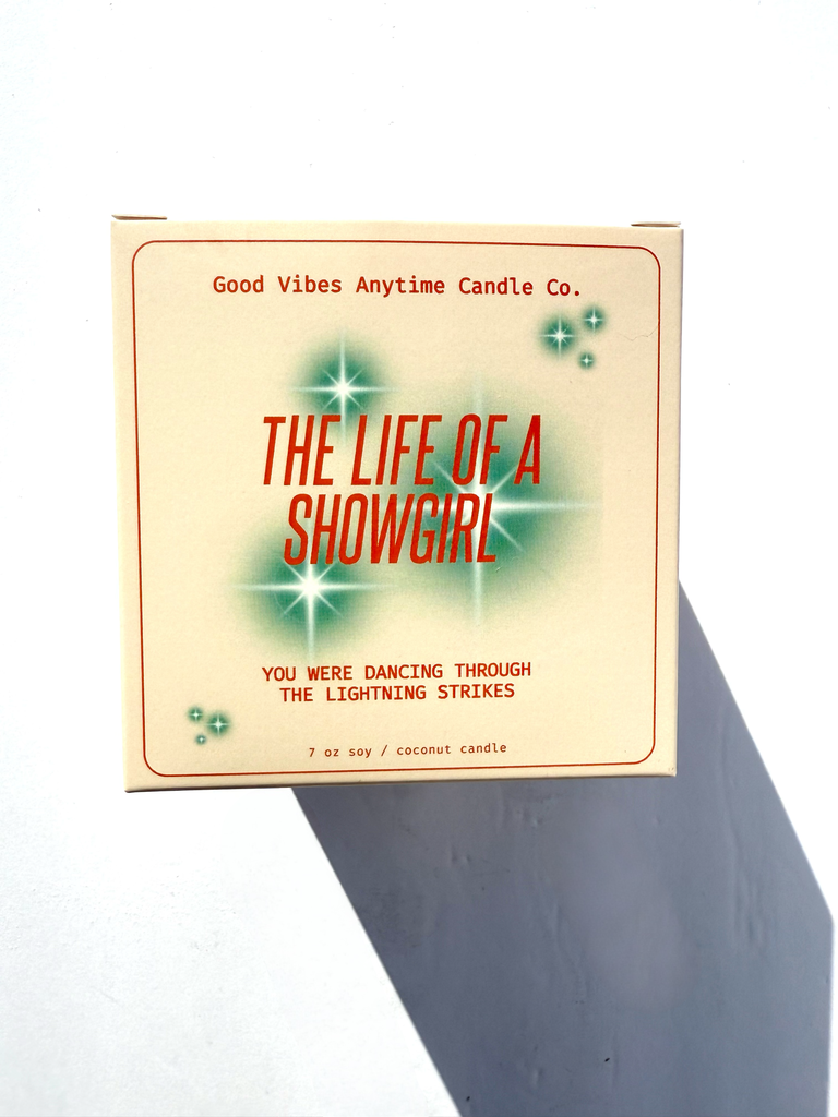 (Inspired By) The Life of a Showgirl Era Candle