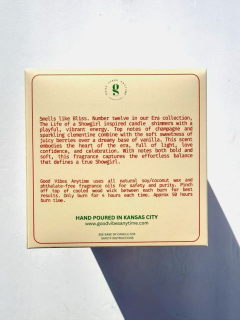 (Inspired By) The Life of a Showgirl Era Candle