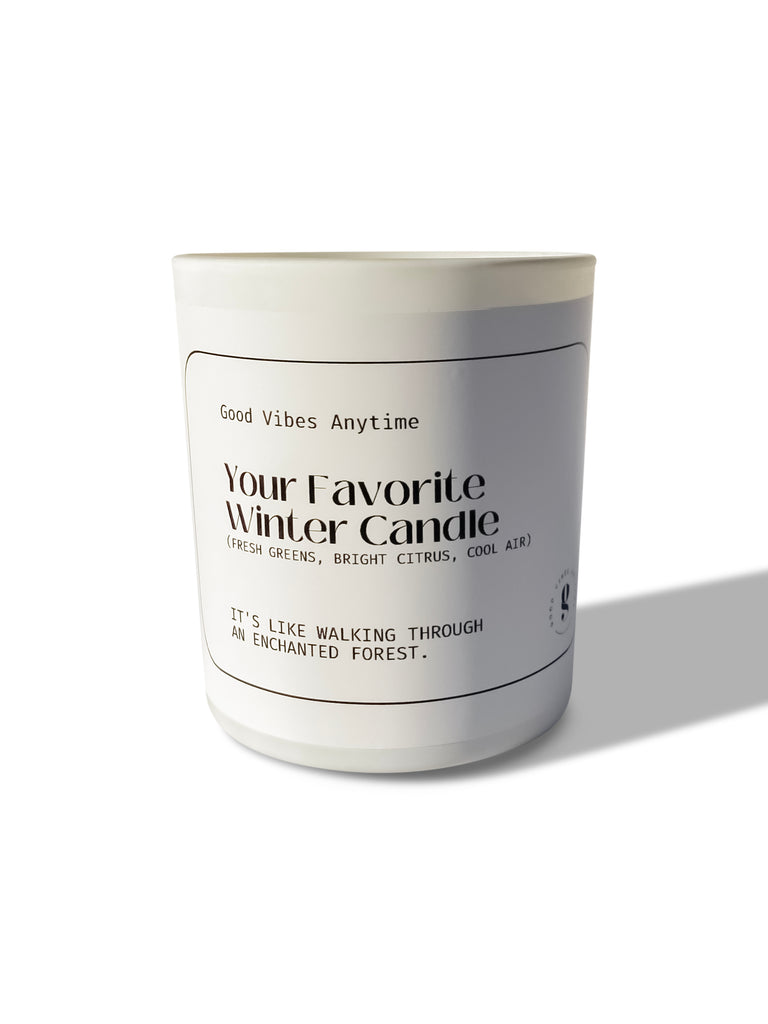 Your Favorite Winter Candle - 10 oz Candle